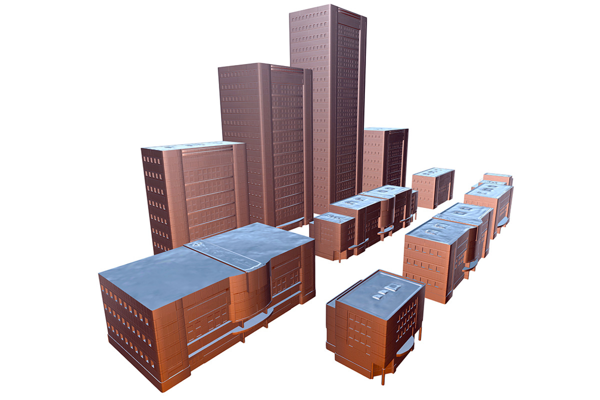 Modern Buildings, an Architecture 3D Model by Beatheart Creative Studio (Photo 12 of 12)