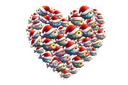 christmas bass fish Clipart, an Object Graphic by Pixxel_Studio (Thumbnail 3 of 4)