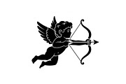 Cupid Angel Valentine Vector Bundle, an Illustration by jahid234 (Thumbnail 16 of 47)