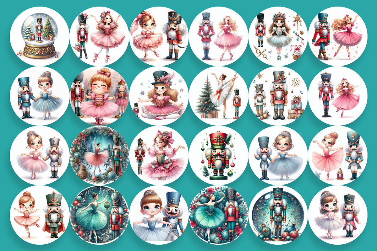 Christmas Ornament Nutcracker, a Person Illustration by ElenazlataArt (Photo 3 of 6)