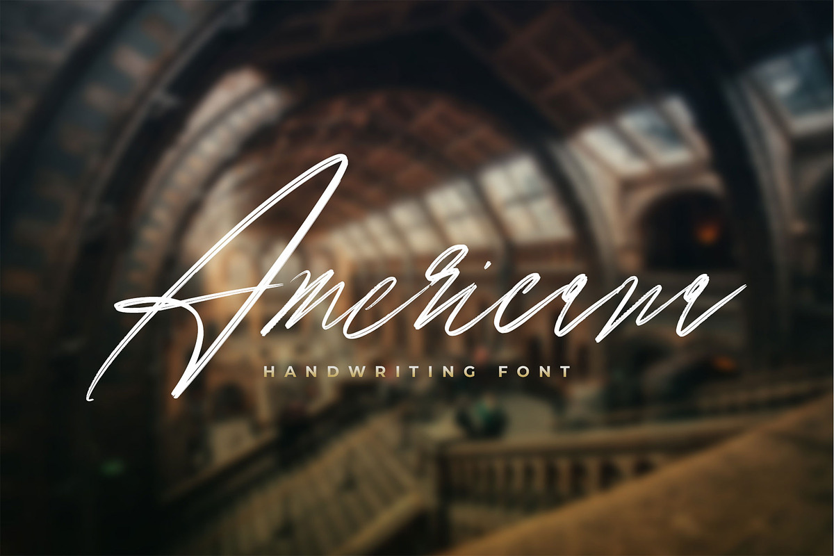 Americana || Handwriting Fong