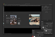 Square Trifold Brochure Mockups, a Print Template by Mockups by Carlos Viloria (Thumbnail 9 of 23)