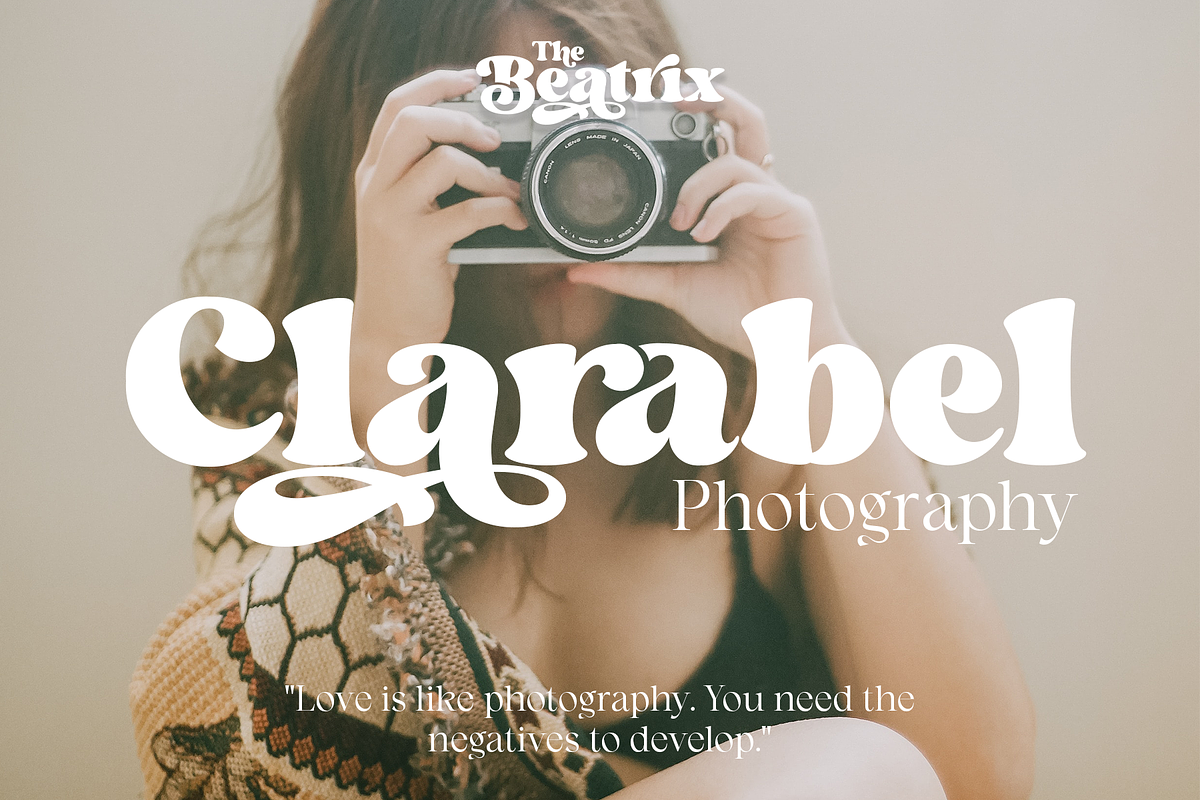 The Beatrix - Modern Retro Serif, a Serif Font by Shakira Studio (Photo 5 of 15)