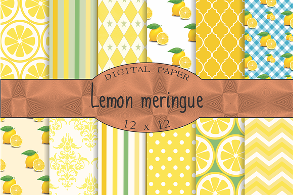 Lemon yellow backgrounds preview 2