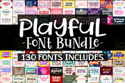 Playful Font Bundle v2, a Serif Font by JustArtDigital (Thumbnail 5 of 7)