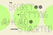 Modern Geometric Thin Font - Verisio, a Font by CreativeFolks (Thumbnail 3 of 6)