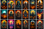 Deadly Creepy Halloween Vectors, an Illustration by Fresh Design Elements (Thumbnail 8 of 13)