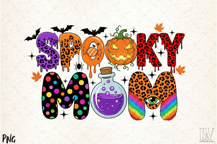 Spooky Mom Halloween Png