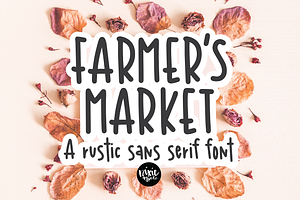 FARMER'S MARKET A Sans Serif Font