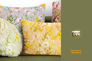 Organic Cotton Throw Pillow Mockup, a Household Mockup by Designertale (Thumbnail 4 of 6)