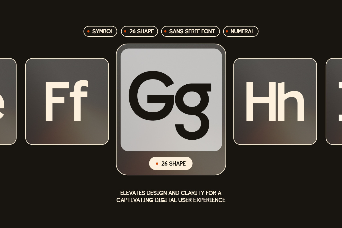 GC Kualine - Ultimate Modern Sans, a Sans Serif Font by Glyphonic (Photo 5 of 15)