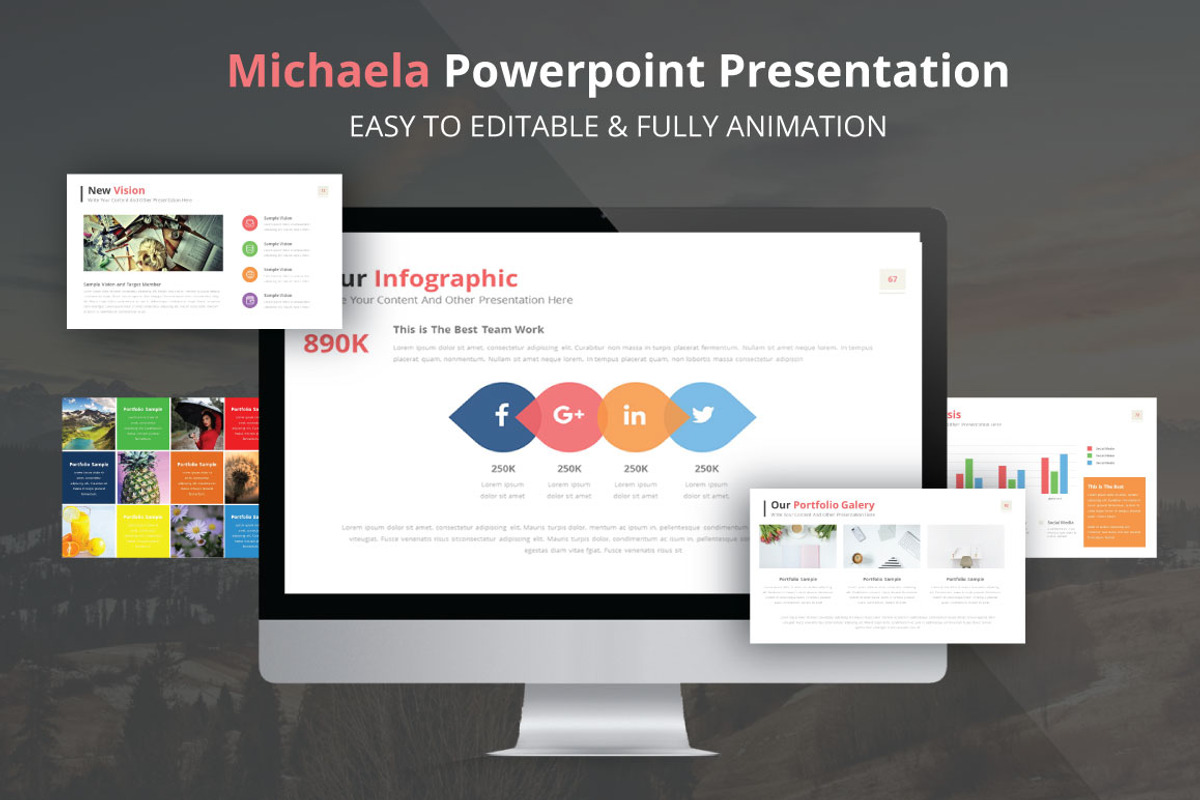 Business PowerPoint Template Bundle, a Presentation Template by Graphicslide (Photo 5 of 11)
