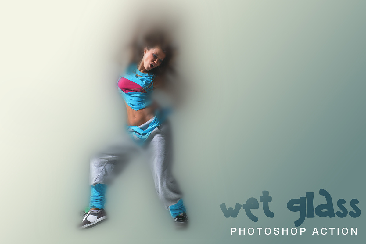 WET glass Photoshop Action, an Action Add-On by Ruslan Zelensky (Photo 4 of 7)