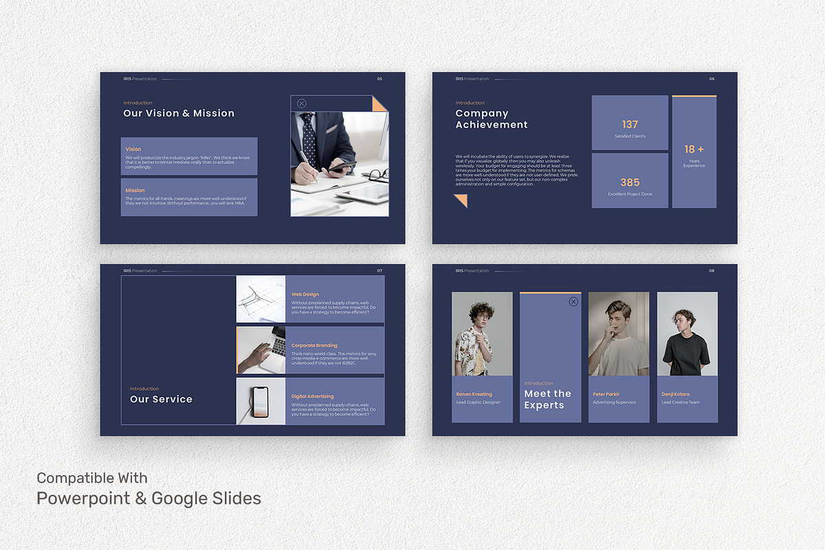 Iris - Business Presentation, a Presentation Template by Birka Studio (Photo 2 of 4)