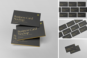 Business Card Mockup, an Advertising Mockup by AnasStudio