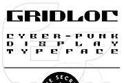 TSS GRIDLOC, a Font by bciii design (Thumbnail 1 of 3)