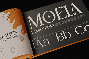 Moela - Serif Display Typeface