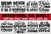 MOTIVATIONAL SVG BUNDLE, an Object Graphic by Printable art studio (Thumbnail 1 of 2)