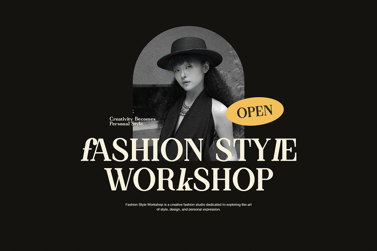 Quincho Bold Fashion Serif Font, a Serif Font by Graphicxell (Photo 6 of 8)