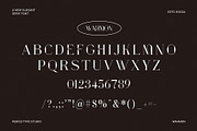 Wahmon Unique and Elegant Serif Font, a Serif Font by Perfectype (Thumbnail 6 of 6)