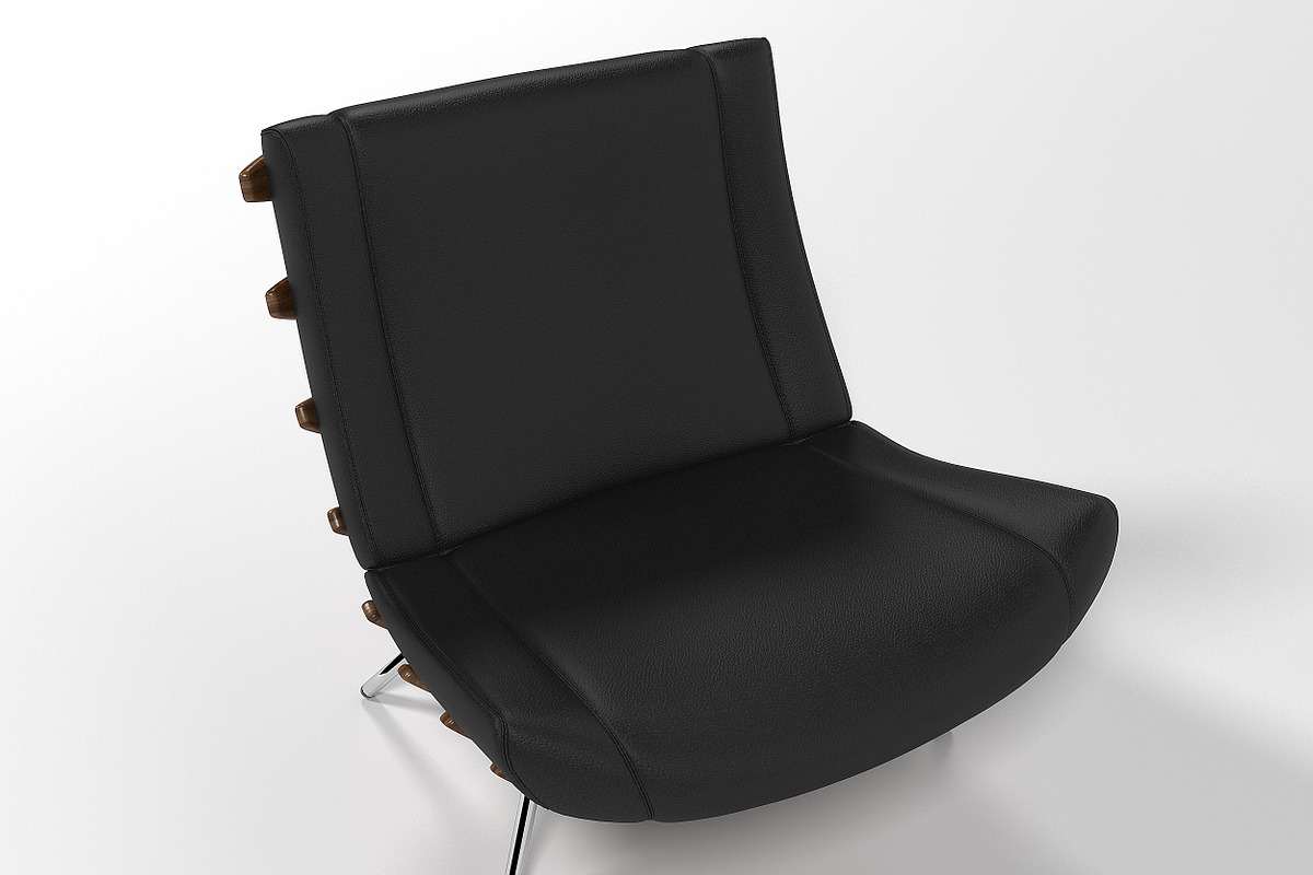 1801 Lounge chair, a Furniture 3D Model by inDahouze (Photo 5 of 8)