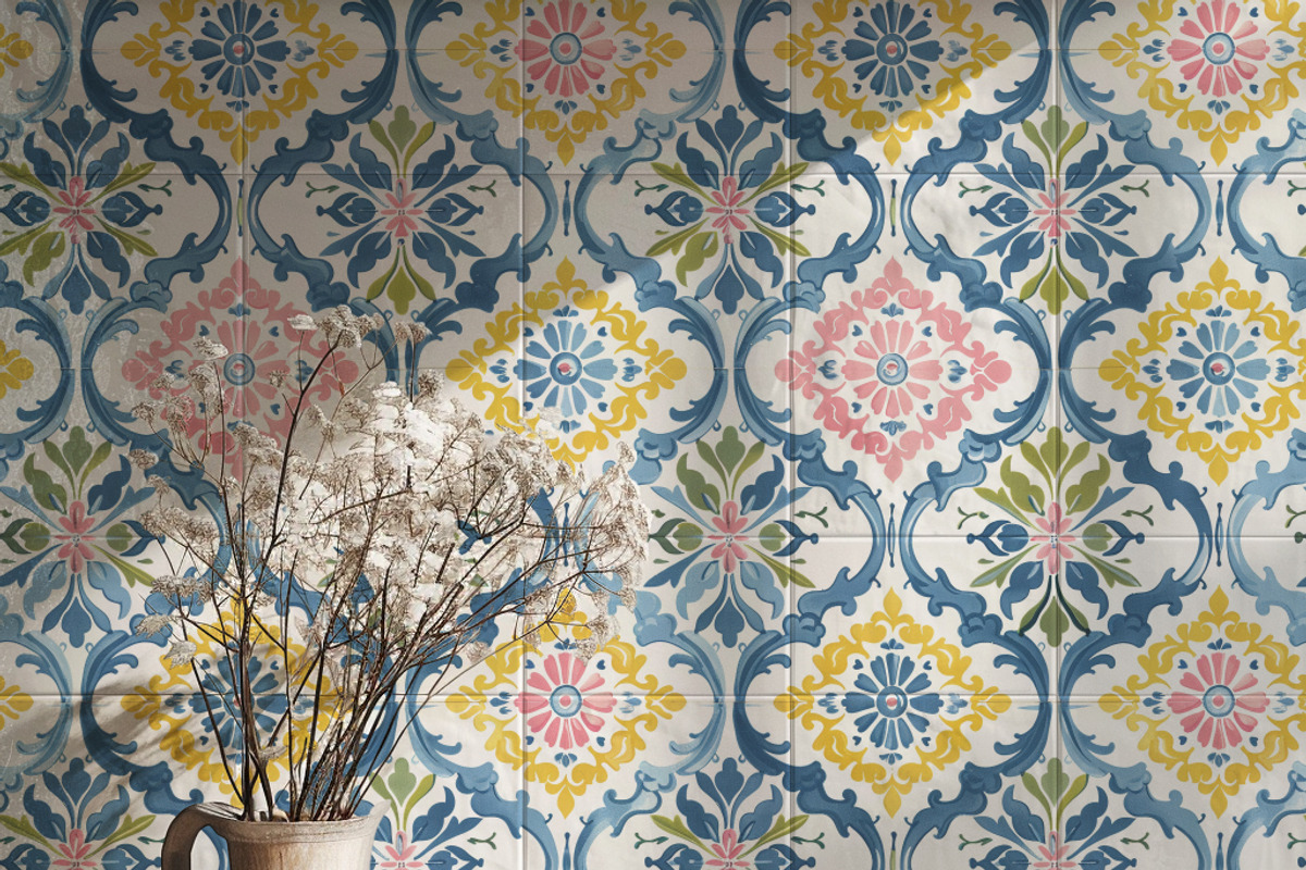 Antique Mediterranean Arabesque, a Pattern Graphic by Olya Creative (Photo 6 of 11)