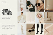 Neutral Minimalist Editorial Images, a Beauty & Fashion Photo by Make Stories Studio (Thumbnail 1 of 17)