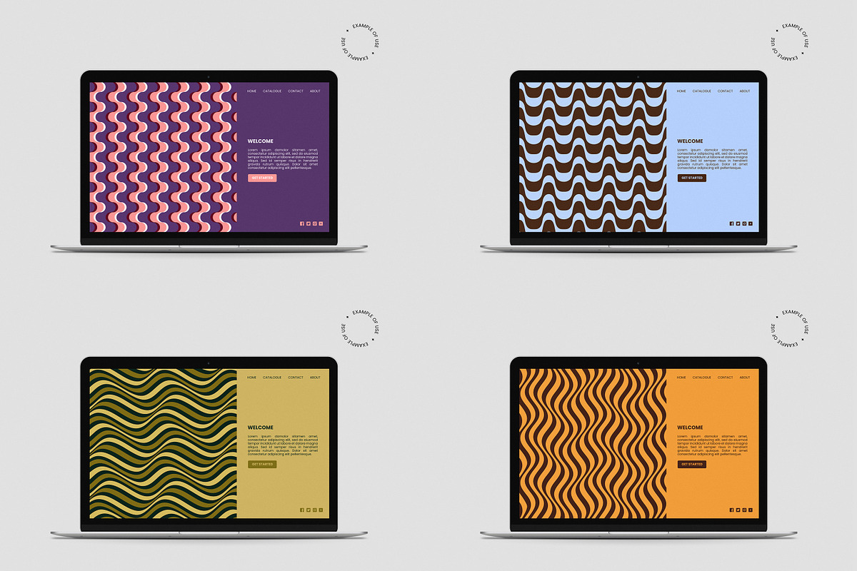 Retro Groovy Backgrounds, a Background Graphic by May Motif (Photo 15 of 20)