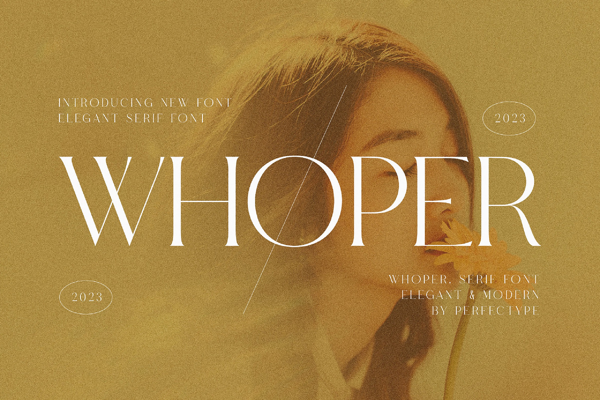 Whoper Elegant Serif Font Typeface, a Serif Font by Perfectype (Photo 1 of 10)