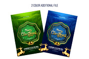 Christmas Party Creative Flyer, a Flyer Template by Black Spade Design (Thumbnail 2 of 2)