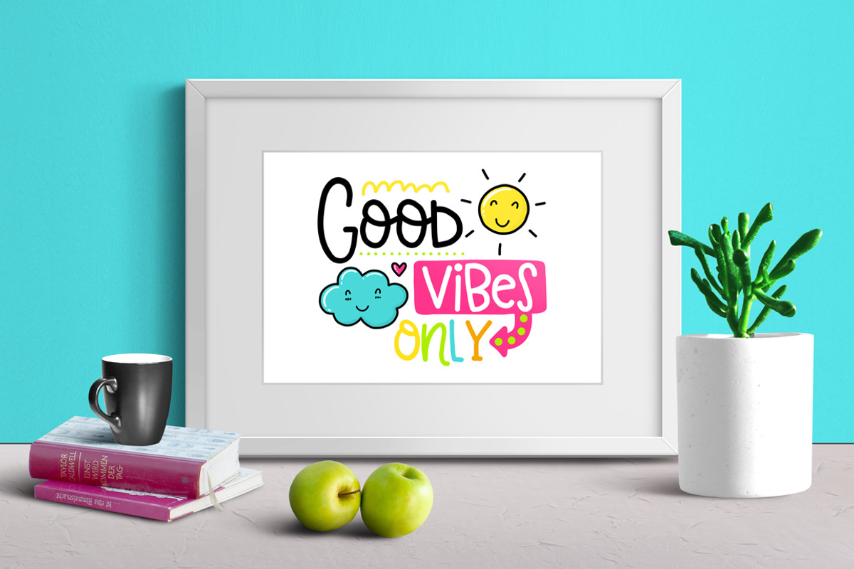 36 Funny Lettering Cards Collection!, a Card Template by Velliniki (Photo 4 of 5)
