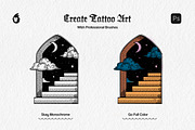 Photoshop Essential Liner Brushes, a Brush Add-On by brushapes.com (Thumbnail 4 of 12)