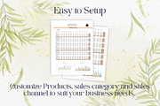 3 Year Sales Forecast Spreadsheet, a Templates & Theme by Designbudy (Thumbnail 2 of 7)