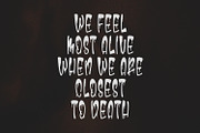 Ludiezt Dripping Display Font, a Handwritten Font by Maulana Creative (Thumbnail 2 of 7)