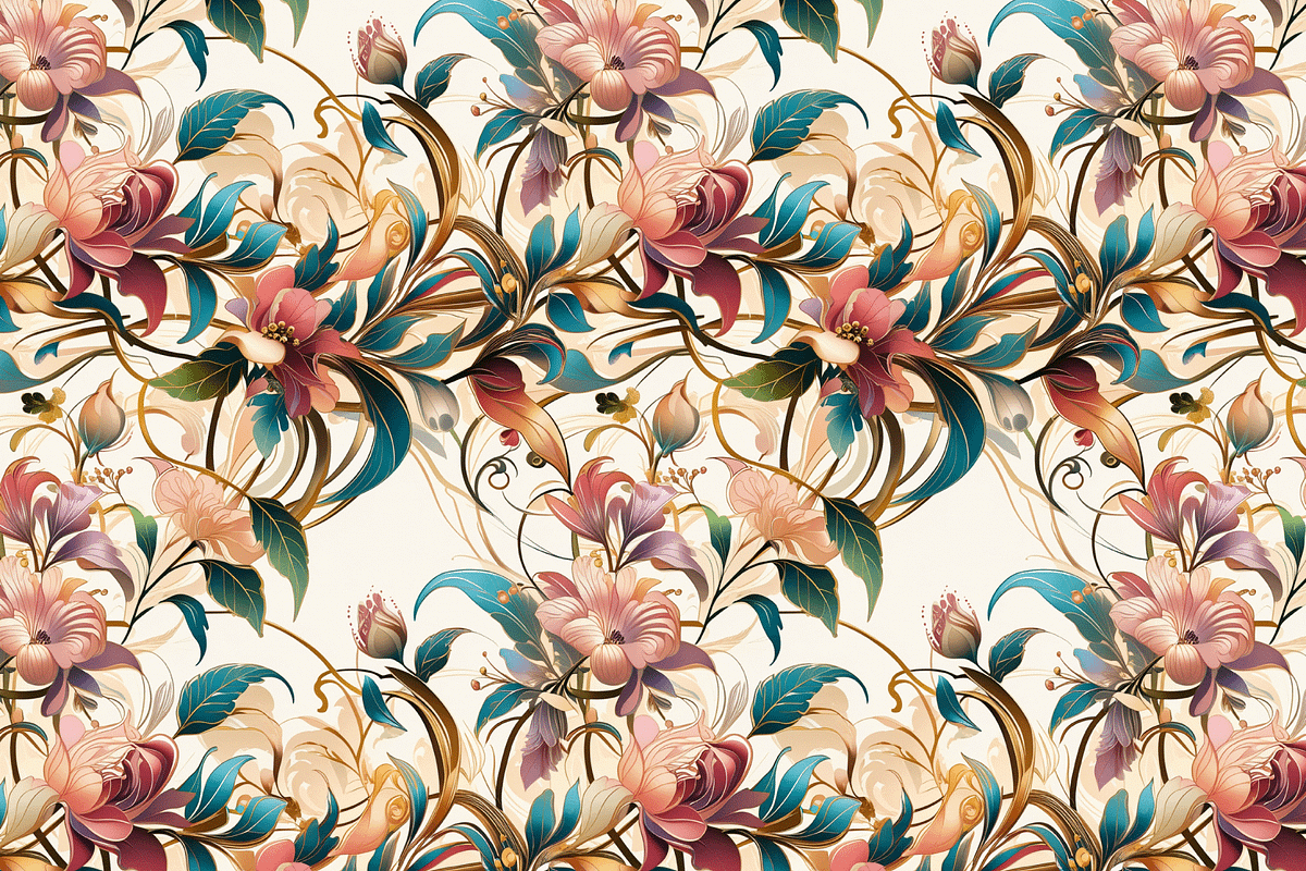 Royal Bouquet - Floral Patterns, a Pattern Graphic by Art Sproot (Photo 8 of 12)
