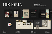 History Class PowerPoint, a Presentation Template by New Coral Design (Thumbnail 1 of 6)