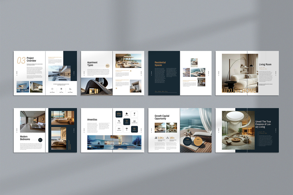 Real Estate Modern Brochure Template, a Brochure Template by TemplateFolio-Shop (Photo 16 of 16)