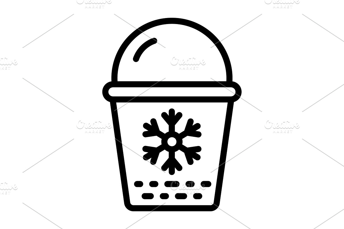 Constant container black icon, an Outline Icon by Creative priyanka