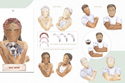 Dog Family Character Creator Clipart, an Animal Illustration by Cat In Colour (Thumbnail 15 of 19)