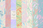 Pastel floral seamless set, a Pattern Graphic by PatternsBlooming (Thumbnail 1 of 6)
