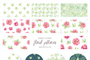 Watercolor Peonies set, a Decorative Illustration by BrushArtDesigns (Thumbnail 5 of 9)