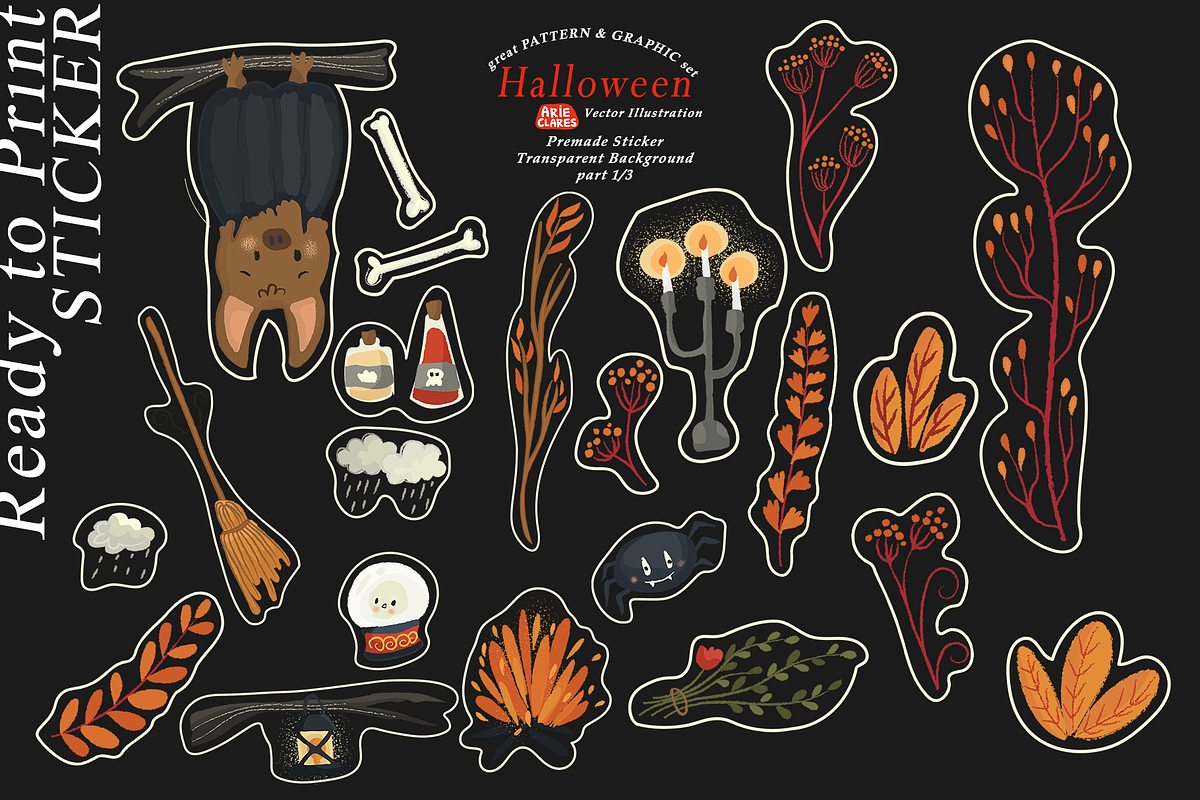 Halloween, an Illustration by Arie Clares (Photo 10 of 14)
