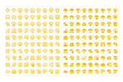 180 Cloud Data Technology Icons, a Solid Icon by Creative Stall (Thumbnail 2 of 5)