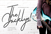 The Jacklyn Signature Business Font, a Script Font by Creatype Studio (Thumbnail 1 of 8)
