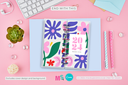 Skinny Happy Planner Canva Mockup, a Books & Magazine Mockup by Mockup Scene (Thumbnail 9 of 14)