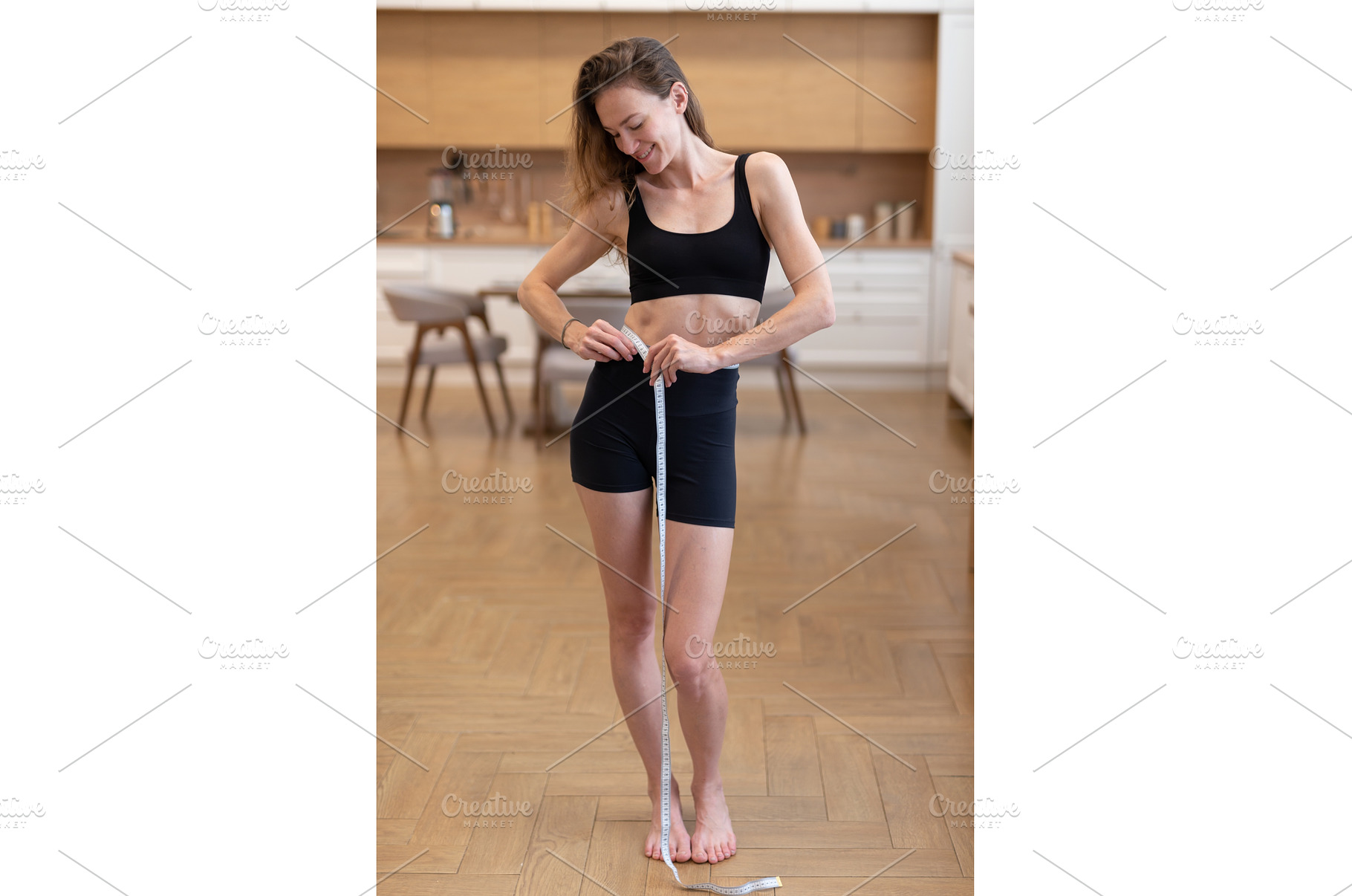 Fit slim woman in sportswear, a Sports & Recreation Photo by undrey
