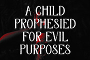 Xrozla Scary Serif Horror Display, a Serif Font by Maulana Creative (Thumbnail 7 of 7)