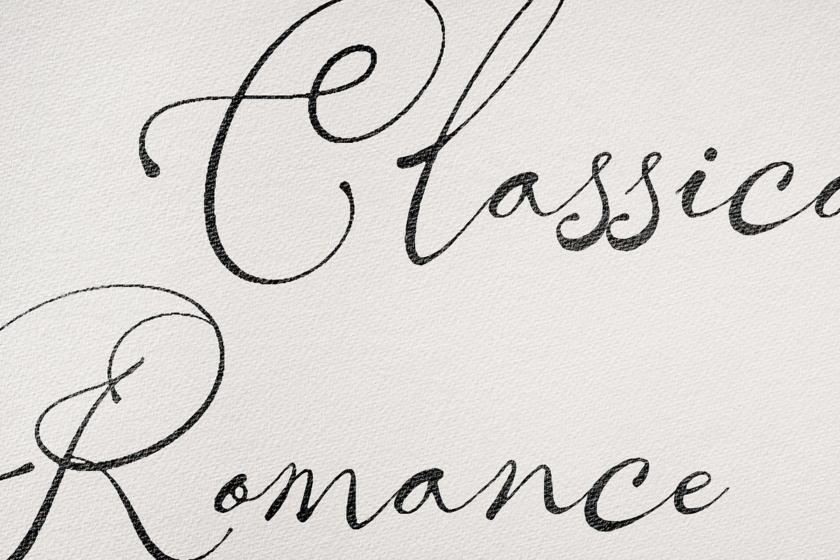 Serenité Gratia - Calligraphy Script, a Script Font by Inviline.co (Photo 4 of 10)