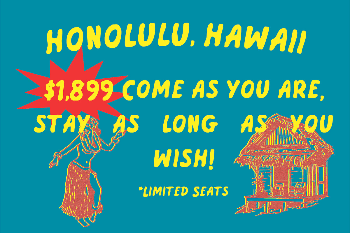 Shakala - Surf Hand drawn Typefaces, a Handwritten Font by Rusted Works (Photo 3 of 11)