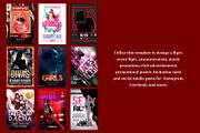 20 Sexy Party Flyer Bundle, a Social Media Template by PopotLane (Thumbnail 3 of 3)